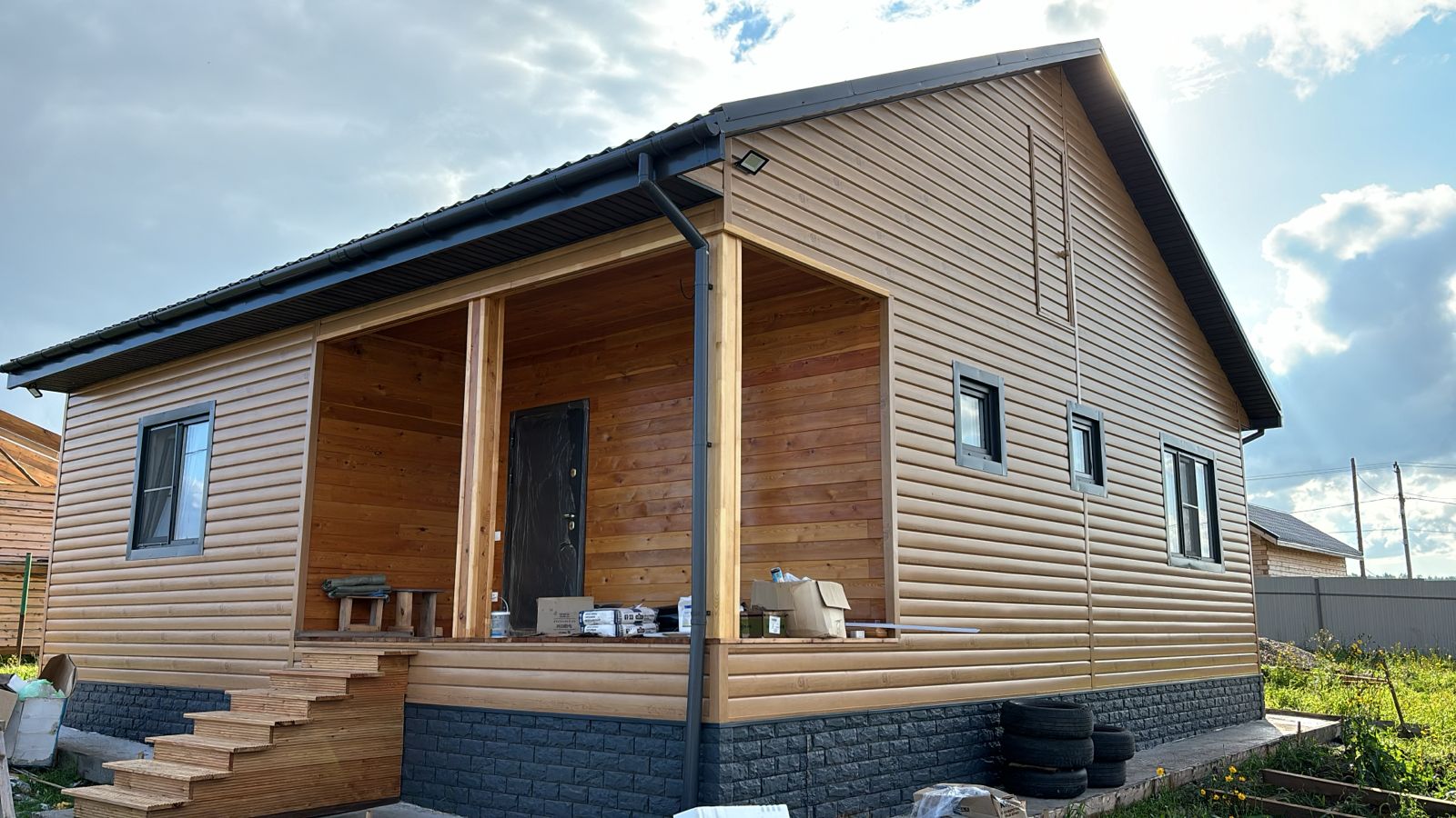 Проект 75 кв.м, Красноярский край, Дрокино.